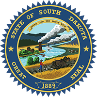 SD State Seal: links to SDNFA Online Services Home